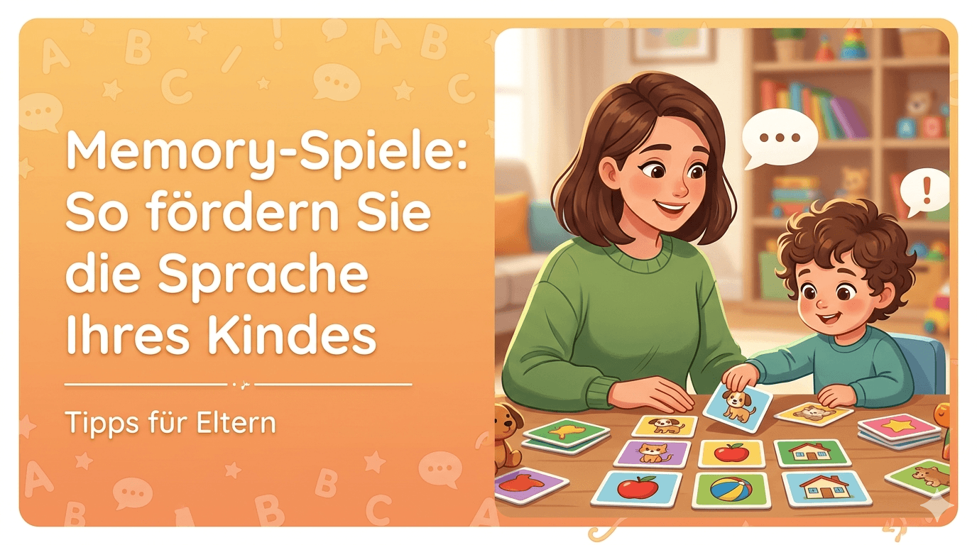 Memory spielerische Sprachförderung