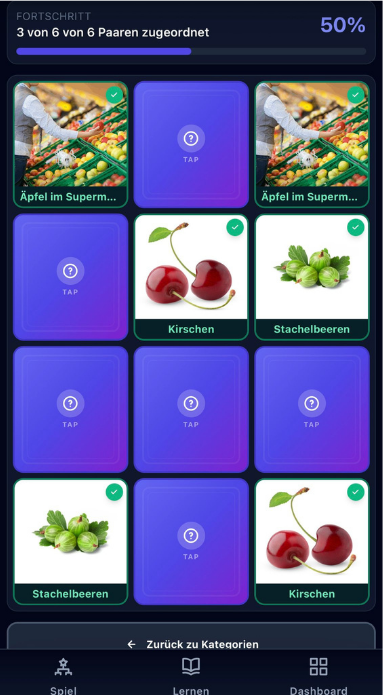 Memory Lautkleckseapp