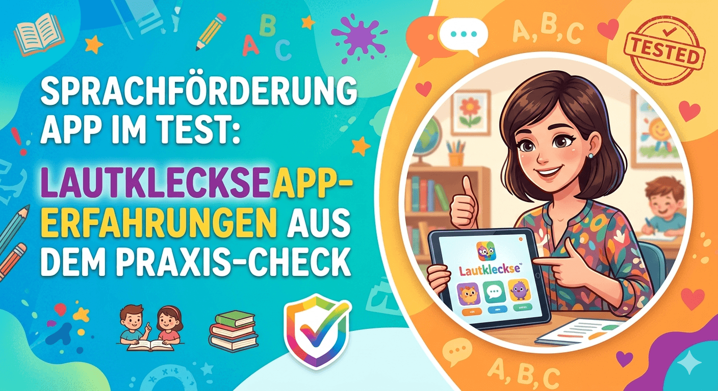 Sprachförderung App im Test Lautkleckseapp Erfahrungen aus dem Praxis-Check